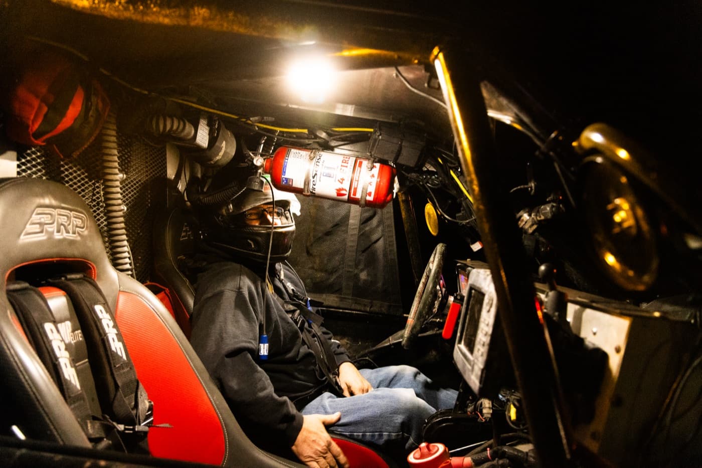 Rookie Week at King of the Hammers — a rig on course